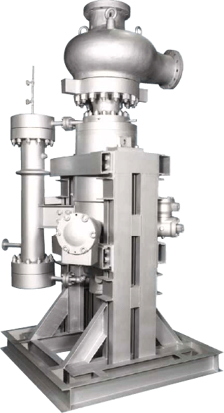 Developed the world's largest canned motor pump for boiler circul