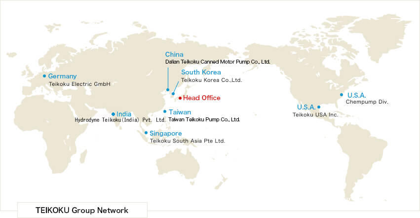 TEIKOKU Group Network