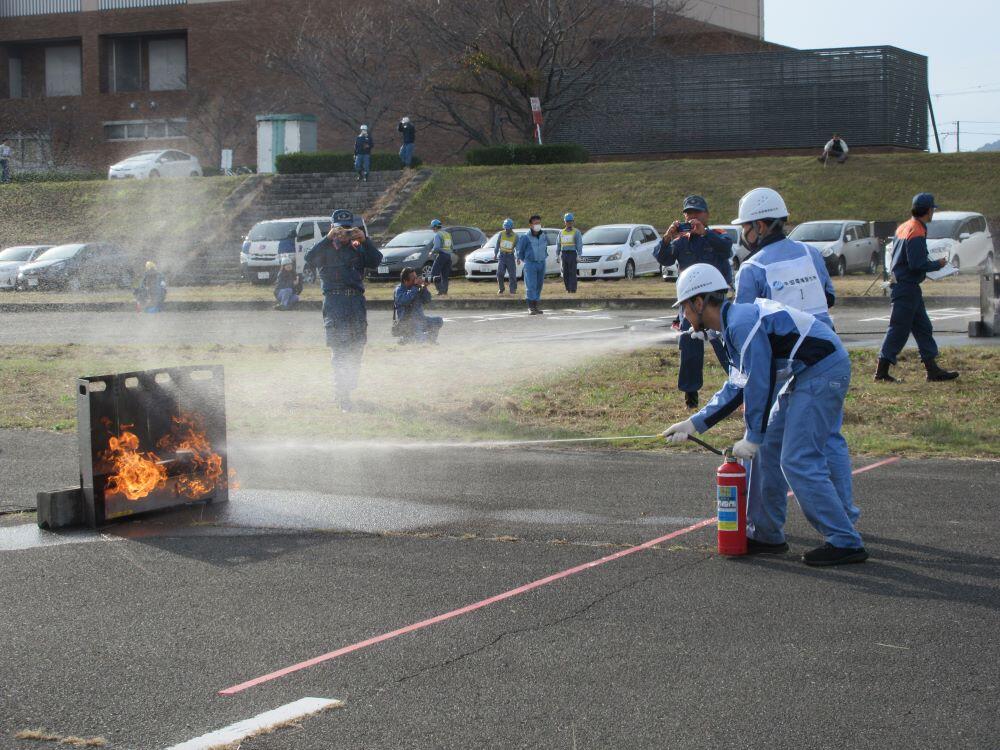 Second Place - 16th Self-Defense Firefighting Competition (Fire Extinguisher Category)