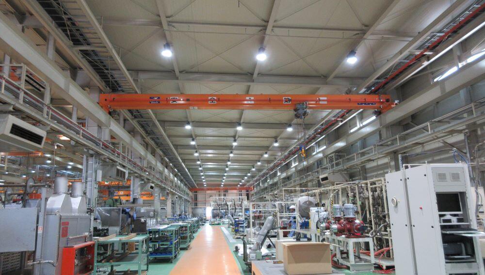 Introduced LED lighting at our main plant
